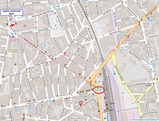 brasserie OpenStreetMap