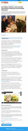 Aux Sables-d'Olonne, cette nouvelle association s'intéresse à une monnaie alternative