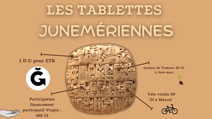 tablettes Junemériennes