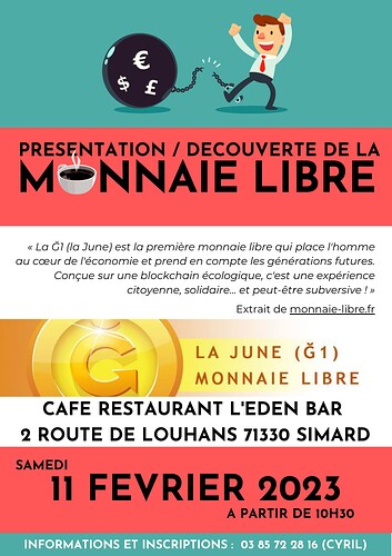 Café Monnaie Libre Simard
