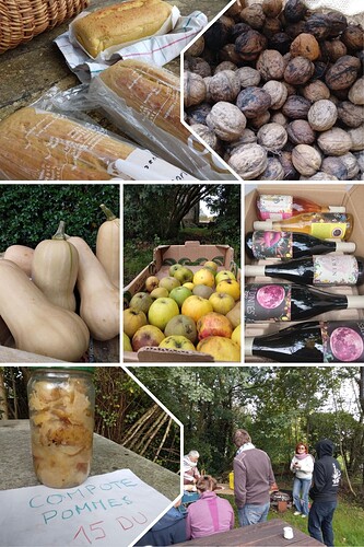 2e marché alimentaire à Barbechat