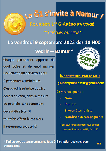 Invitation G-Apéro V. 23 Juillet 1