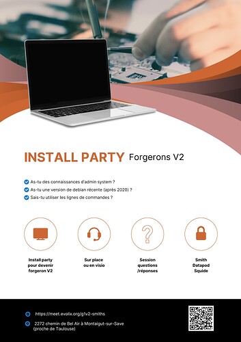 Install party forgeron