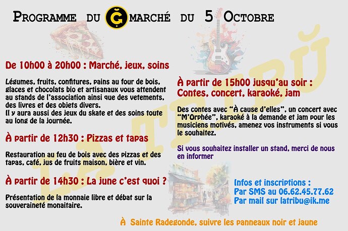 Programme 5 octobre 2025